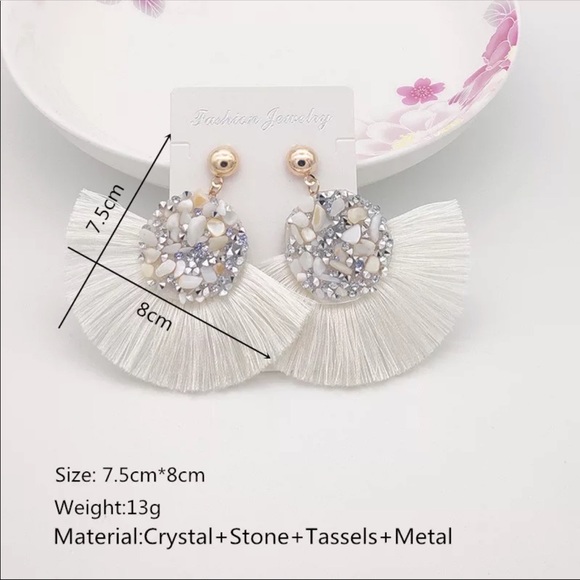 Fashion Rhinestone Earrings - Picture 4 of 6